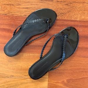 Banana Republic Flip Flops with Scalloped Trim - 7